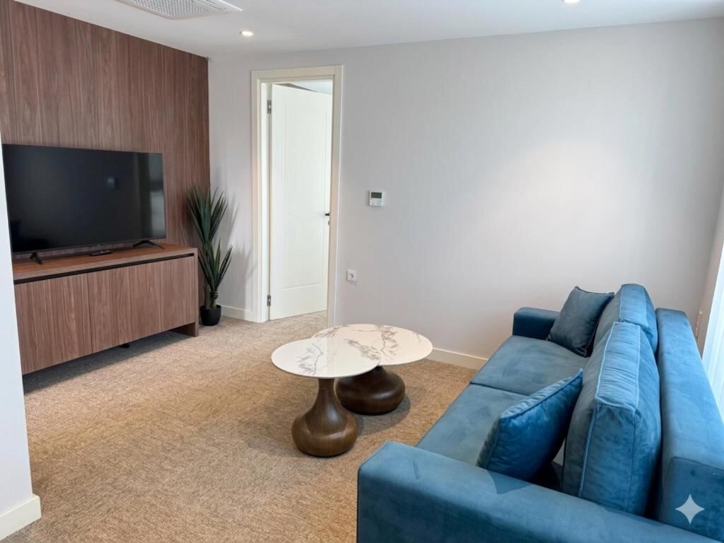 One-Bedroom Apartment with Terrace living area at Hotel Riva Budva